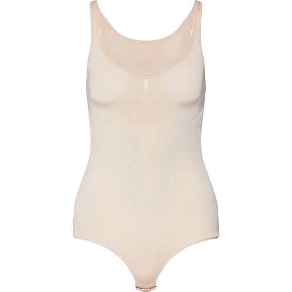 MAGIC Bodyfashion Formujúce body béžová / biela 16553323