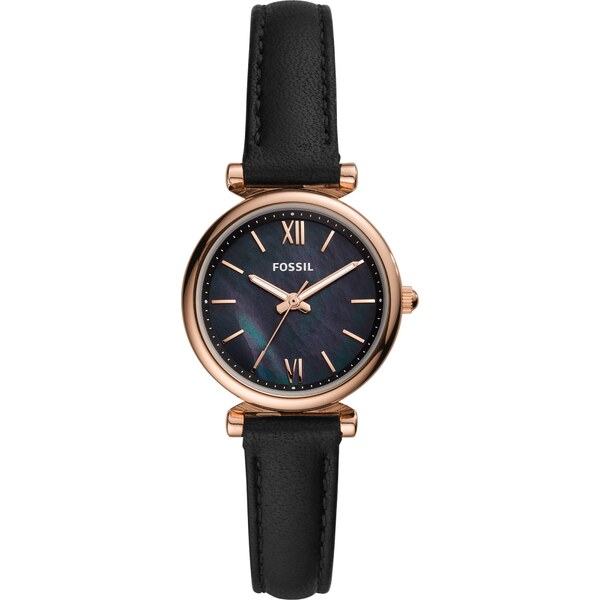 FOSSIL Analógové hodinky zlatá / čierna 44445946