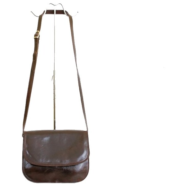 I Fratelli Kožená kabelka I Fratelli Zoja tm. hnedá 45252459