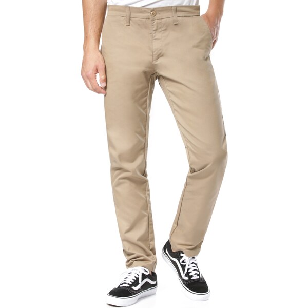 Carhartt WIP Chino nohavice Sid svetlohnedá 41369353