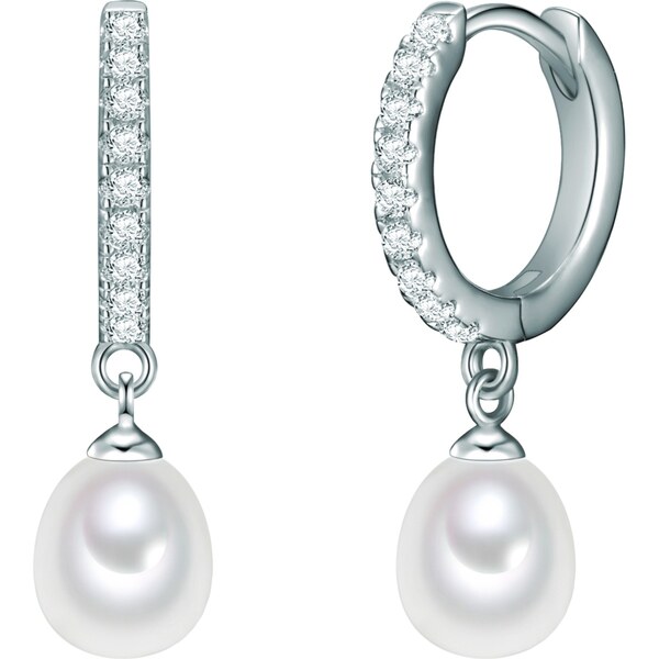 Valero Pearls Náušnice strieborná / perlovo biela 66738357