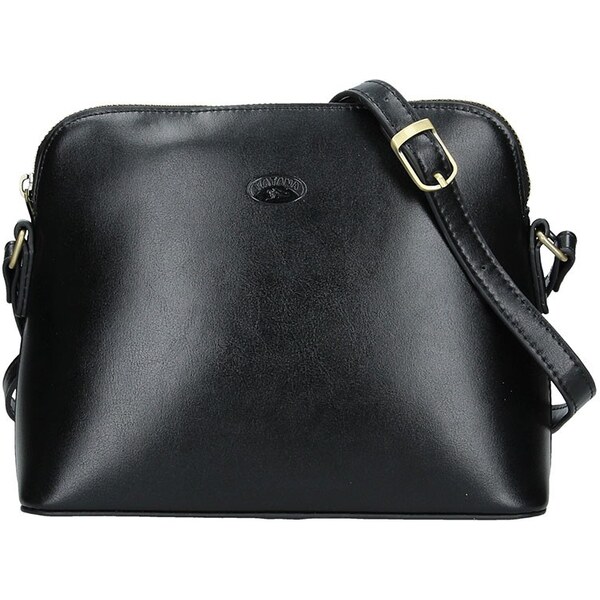 Kožená dámska crosbody kabelka Katana Nicolet - čierna 24847420