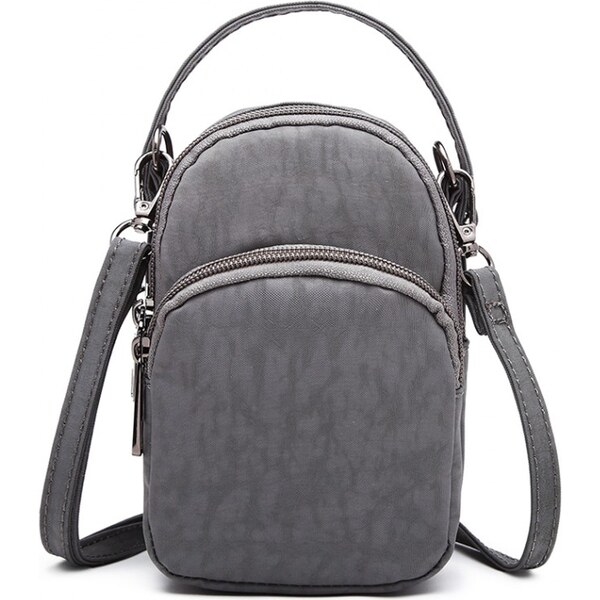 Kompaktná taška KONO E6901 sivá 64332800