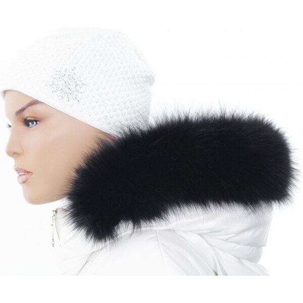 Sikora Kožušinový lem na kapucňu UNI líška L 06/15 (65 cm) 48797256