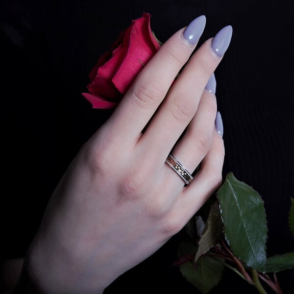 Olivie Strieborný snubný prsteň 2131 14271255