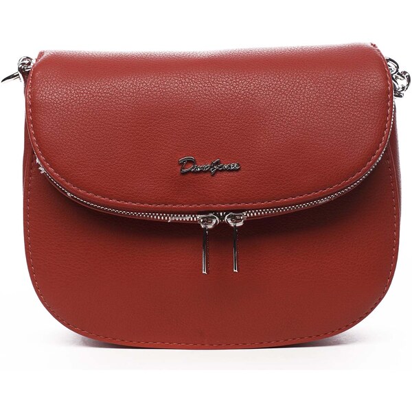 Dámska crossbody kabelka červená - David Jones Yakira červená 15570206