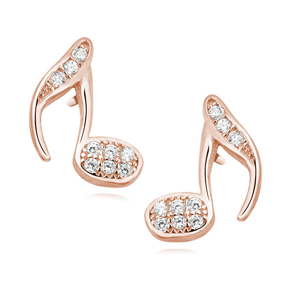 Olivie Strieborné náušnice NOTA ROSE 3586 16605060