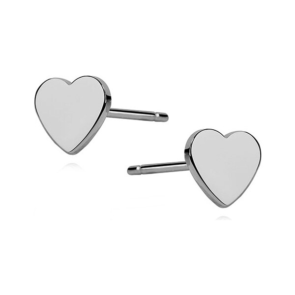 Olivie Strieborné náušnice SRDCE 3598 16605070