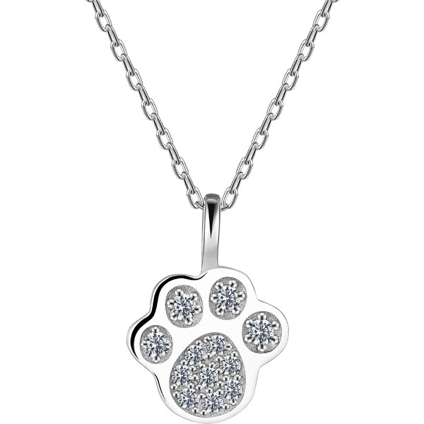 Olivie Strieborná retiazka LABKA 3510 16605005