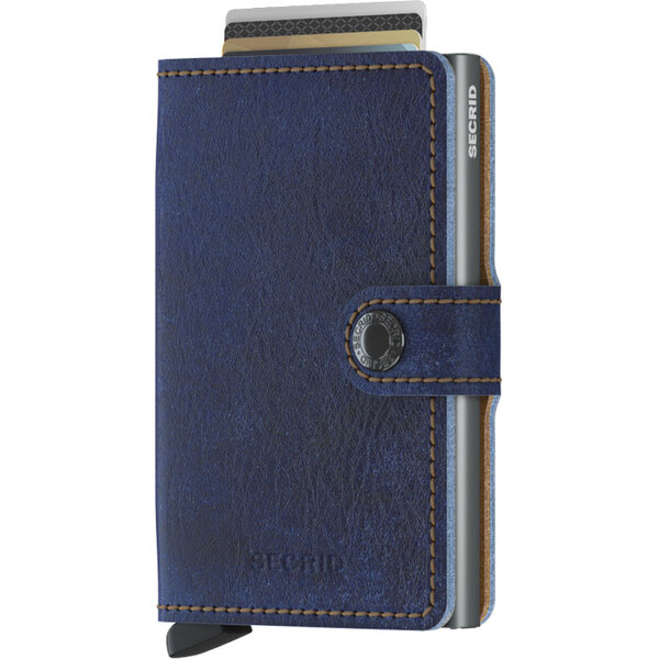 Secrid Miniwallet Indigo 5-Titanium - Unisex - Doplnok Secrid - Modré 66355886