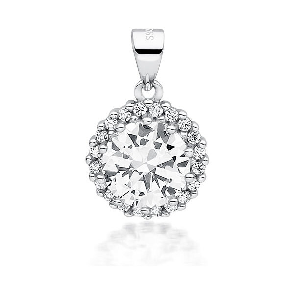 Olivie Strieborný prívesok ZIRKON 3634 16605755