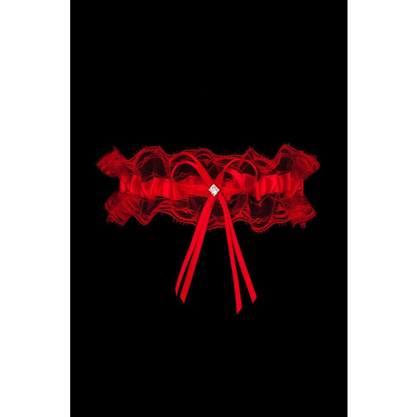 Julimex Červený podväzok PW 24 Barcelona erzálna, Farba červená 34095678