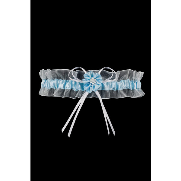 Julimex Nebesky modrý svadobný podväzok PW 33 Helsinkierzálna, Farba 34095679