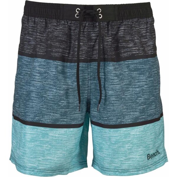 BENCH Plavecké šortky vodová / modrozelená / tmavomodrá / čierna 54220677