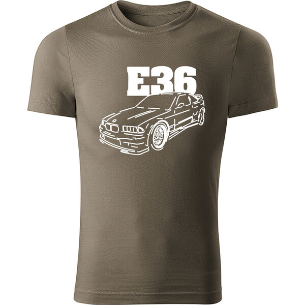 T-ričko BMW e36 line pánske tričko 15777861