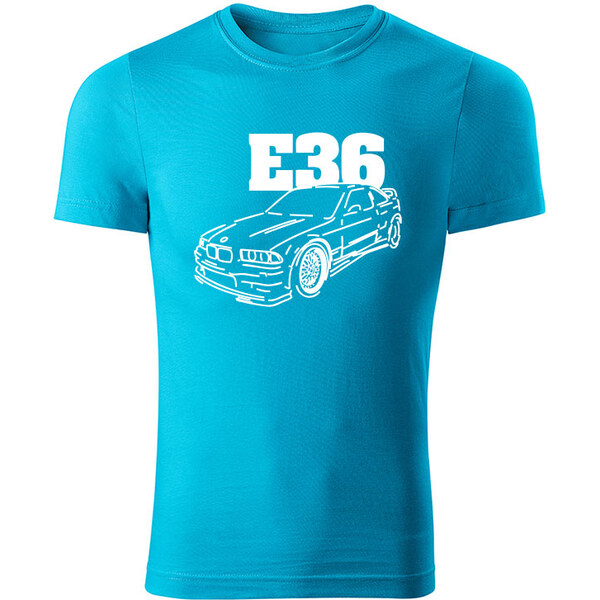 T-ričko BMW e36 line pánske tričko 15778707