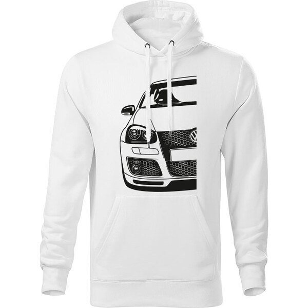 T-ričko Volkswagen Golf Mk5 GTi Half pánska mikina 15896229