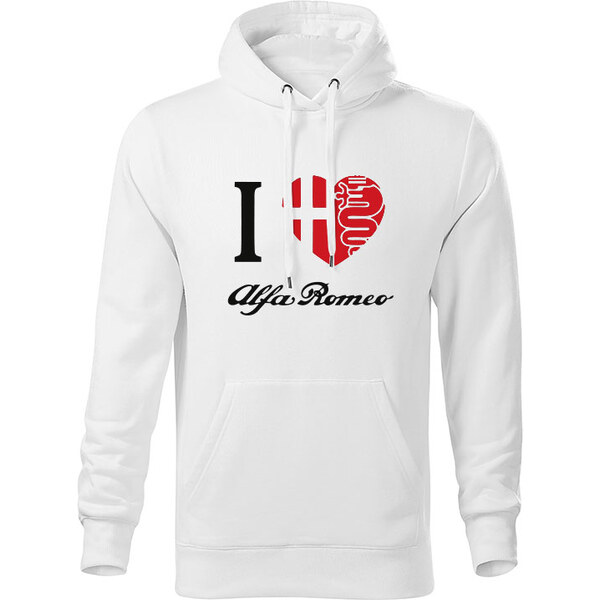 T-ričko I Love Alfa Romeo pánska mikina 15897522