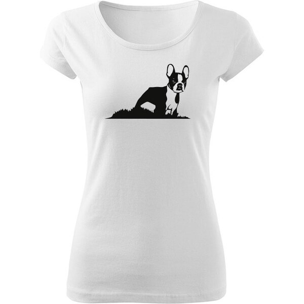 T-ričko Boston Terrier dámske tričko 13828944