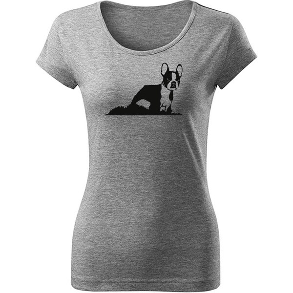 T-ričko Boston Terrier dámske tričko 13828945