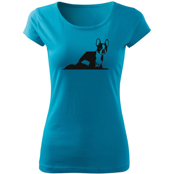 T-ričko Boston Terrier dámske tričko 13828948