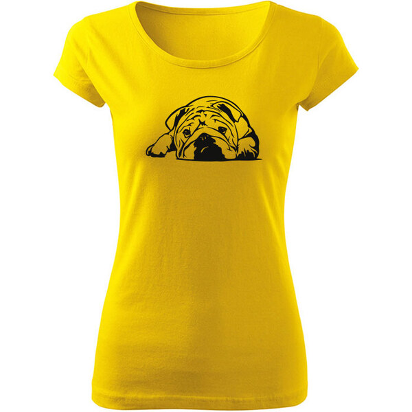 T-ričko Bouledogue Anglais dámske tričko 13828959