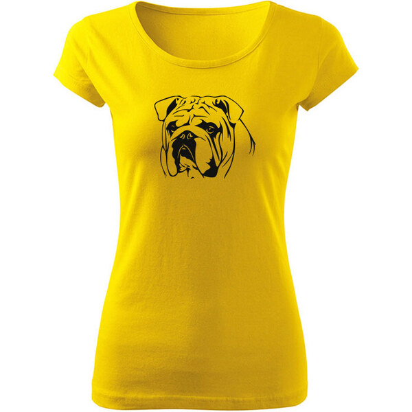 T-ričko Anglický buldog dámske tričko 15912202