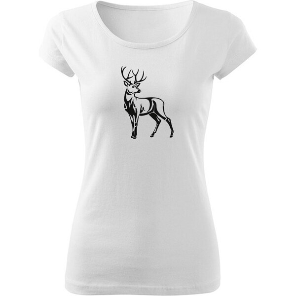 T-ričko Deer Draw dámske tričko 15912560