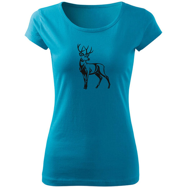 T-ričko Deer Draw dámske tričko 15912564