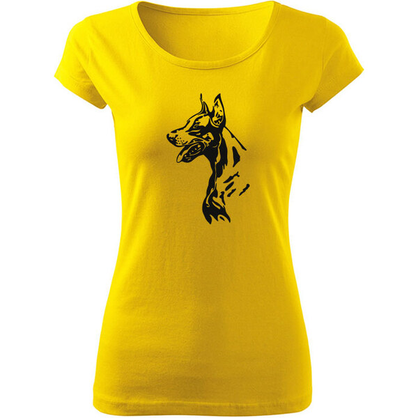 T-ričko Doberman dámske tričko 15912583