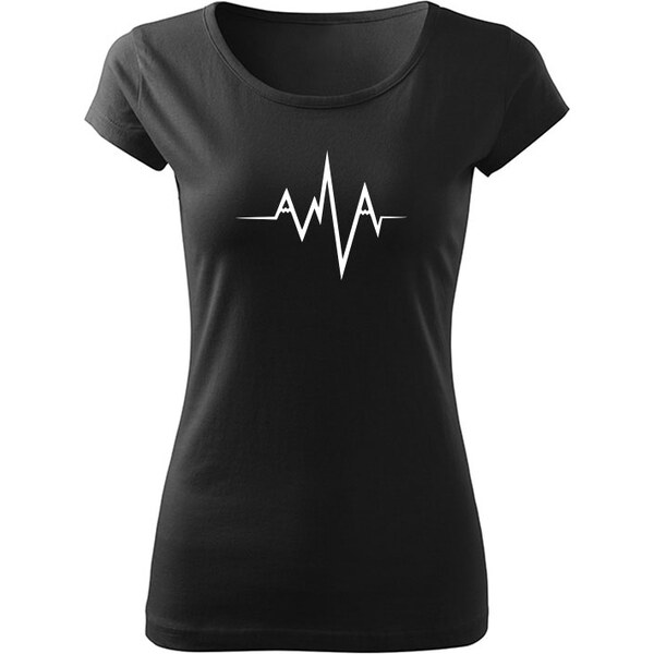 T-ričko Horské vrchy - pulz dámske tričko 15914141