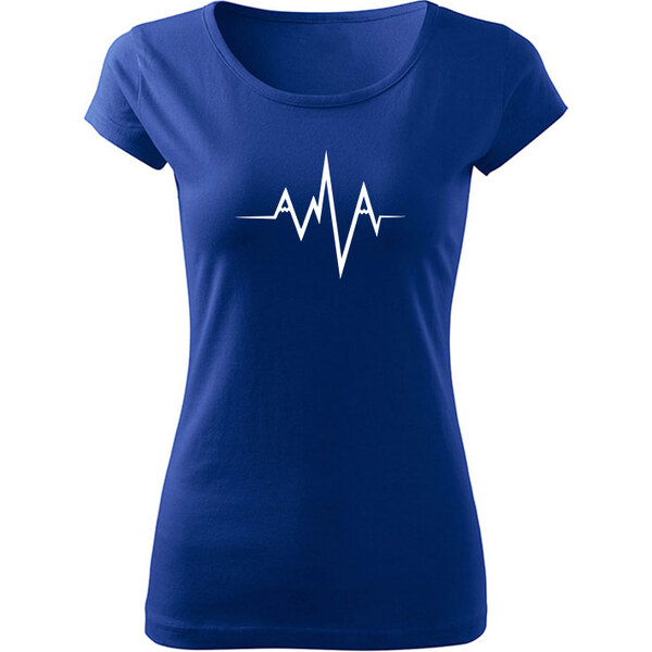 T-ričko Horské vrchy - pulz dámske tričko 15914143