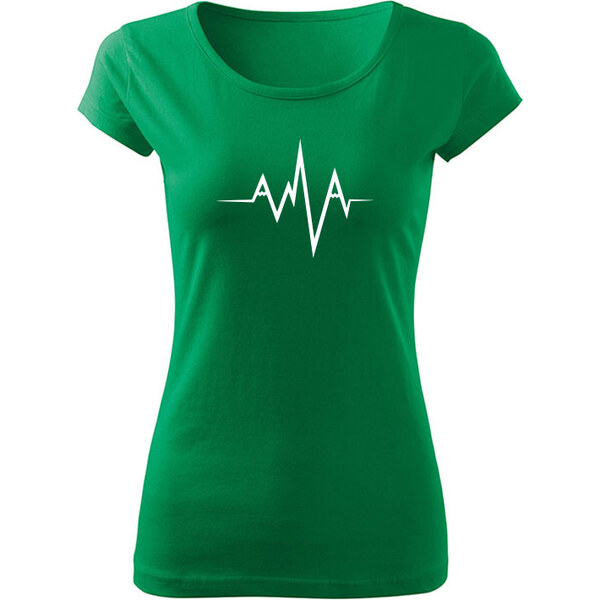 T-ričko Horské vrchy - pulz dámske tričko 15914145