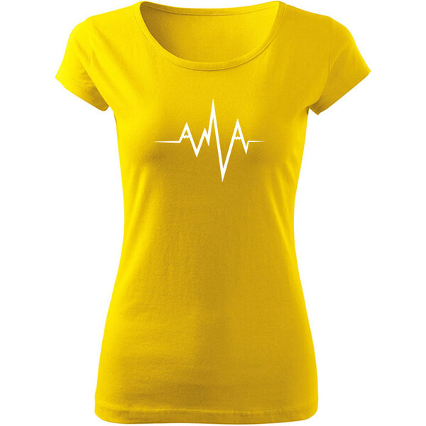 T-ričko Horské vrchy - pulz dámske tričko 15914146