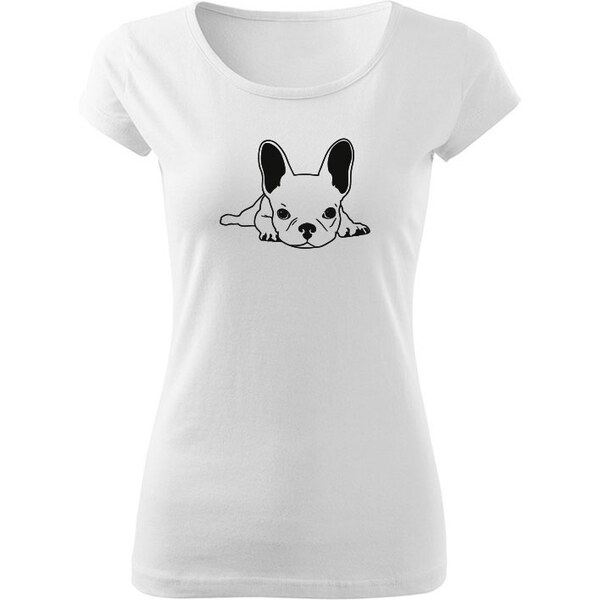 T-ričko Francúzsky Buldoček dámske tričko 15914131