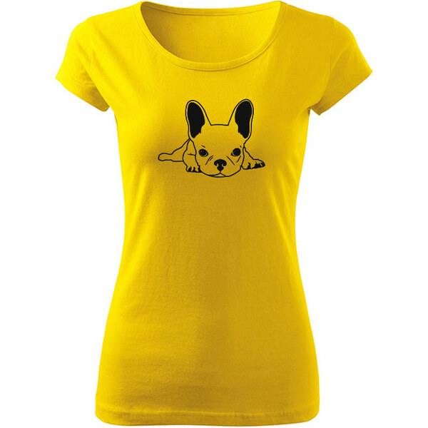 T-ričko Francúzsky Buldoček dámske tričko 15914137