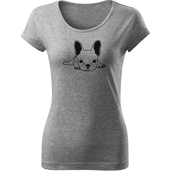 T-ričko Francúzsky Buldoček dámske tričko 15914132