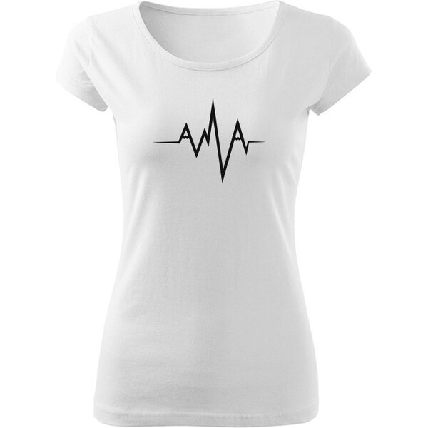 T-ričko Horské vrchy - pulz dámske tričko 15914148