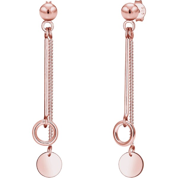 ELLI Náušnice ružové zlato 54223066