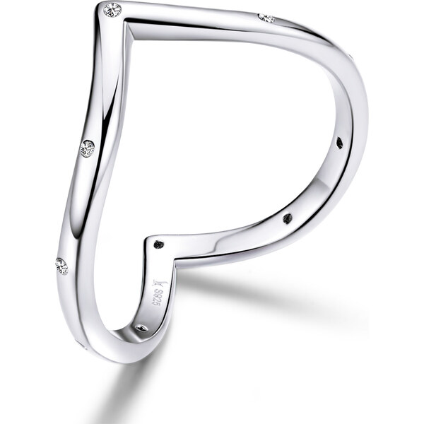 Emporial strieborný prsteň Nadčasová elegancia 31730901