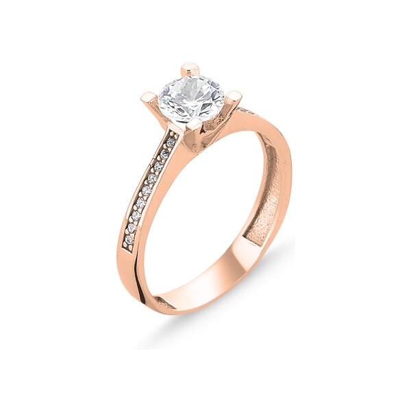 Olivie Strieborný prsteň ROSE 3107 16605169