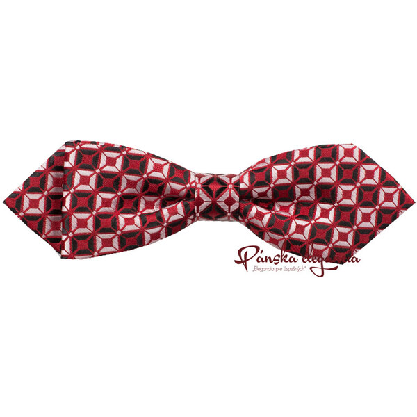 10524-90 Štýlový motýlik v elegantnej kombinácií farieb + vreckovka do 1981825