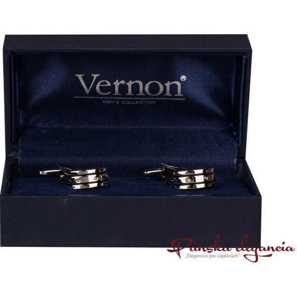Vernon 30042-334 Manžetové gombíky so zirkónmi. 1981895