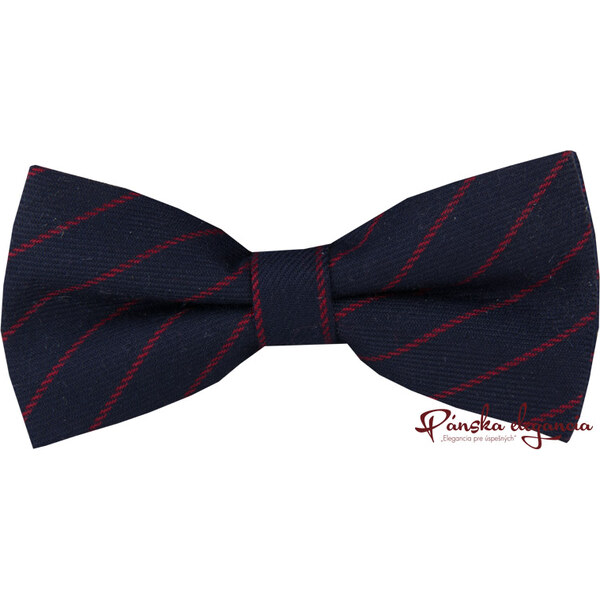 10525-20 Flanelový motýlik v modro-červenom prevedení. 1983460