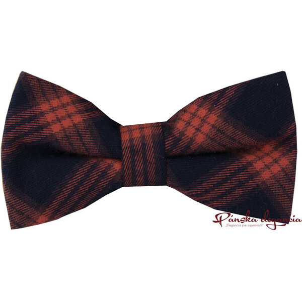 10525-22 Flanelový motýlik s vreckovkou do saka. 1983462