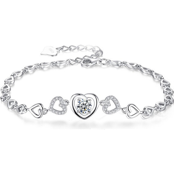 Olivie Strieborný náramok Z LÁSKY 3642 16605111