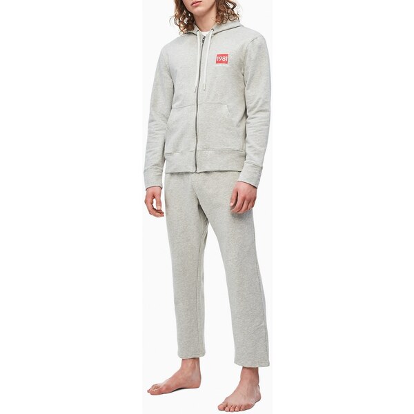 Pánska mikina NM1752E-080 šedá - Calvin Klein 17078075