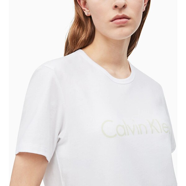 Dámske tričko QS6105E-WPZ biela - Calvin Klein 17081837