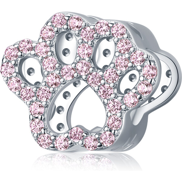 Emporial Royal Fashion prívesok Milovaná ružová packa labka 41907339