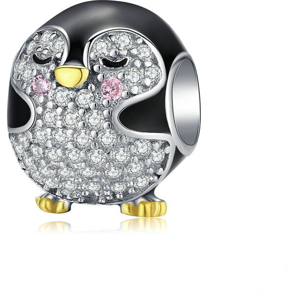 Emporial Royal Fashion prívesok Malý trblietavý tučniak 41907324